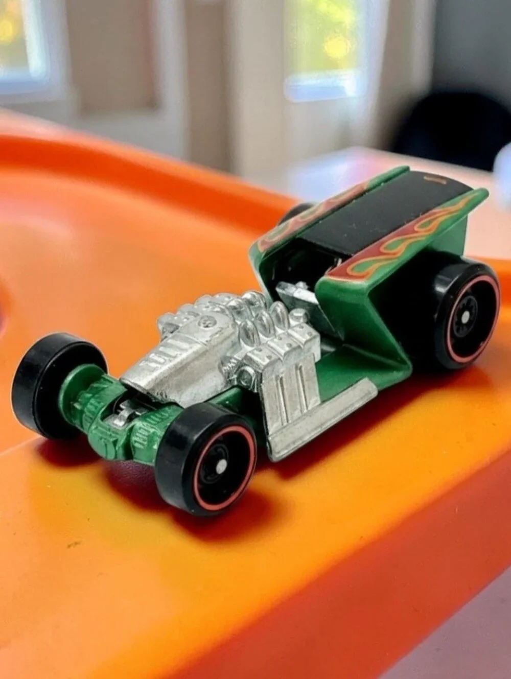 2015 Hot Wheels Green Z-Rod #166, Rod Squad Series 10/10 Die-Cast 1:64 Scale Toy
